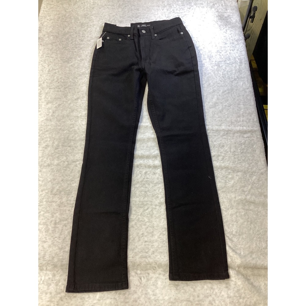 Member's Mark Mens Straight Fit Premium Stretch Denim Black‎ Jeans 28x32 NWT